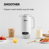 OLIVO CB1000 Nut Milk Maker - Smoothie Blender - Soup Maker, 35 Oz & 120 V, 9 functions, 304 stainless steel, safety sensor