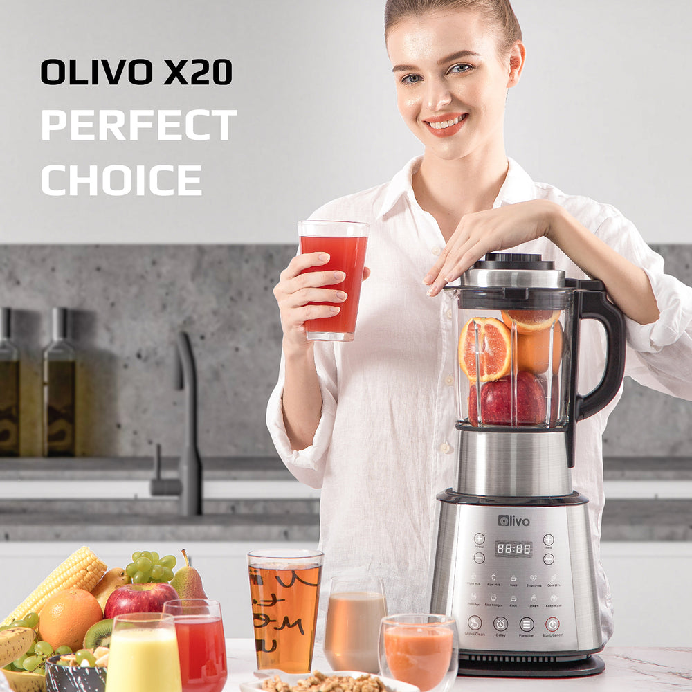 OLIVO X20 Nut Milk Maker- Cooking Nut Milk, Grinding Nut Milk, Making Multi-purpose Herbal Milk