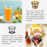 OLIVO SJ200 Multifunction Slow Juicer - Squeeze Out Up To 98% - Slow Speed 39 rpm - Easy to Clean